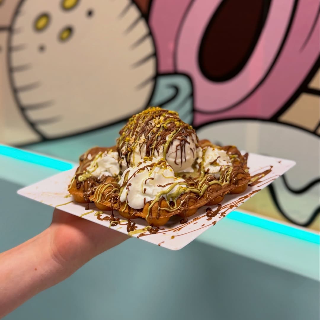 Dubai Bubble Waffle